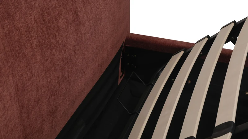 Dream Storage Bed, King, Toffee