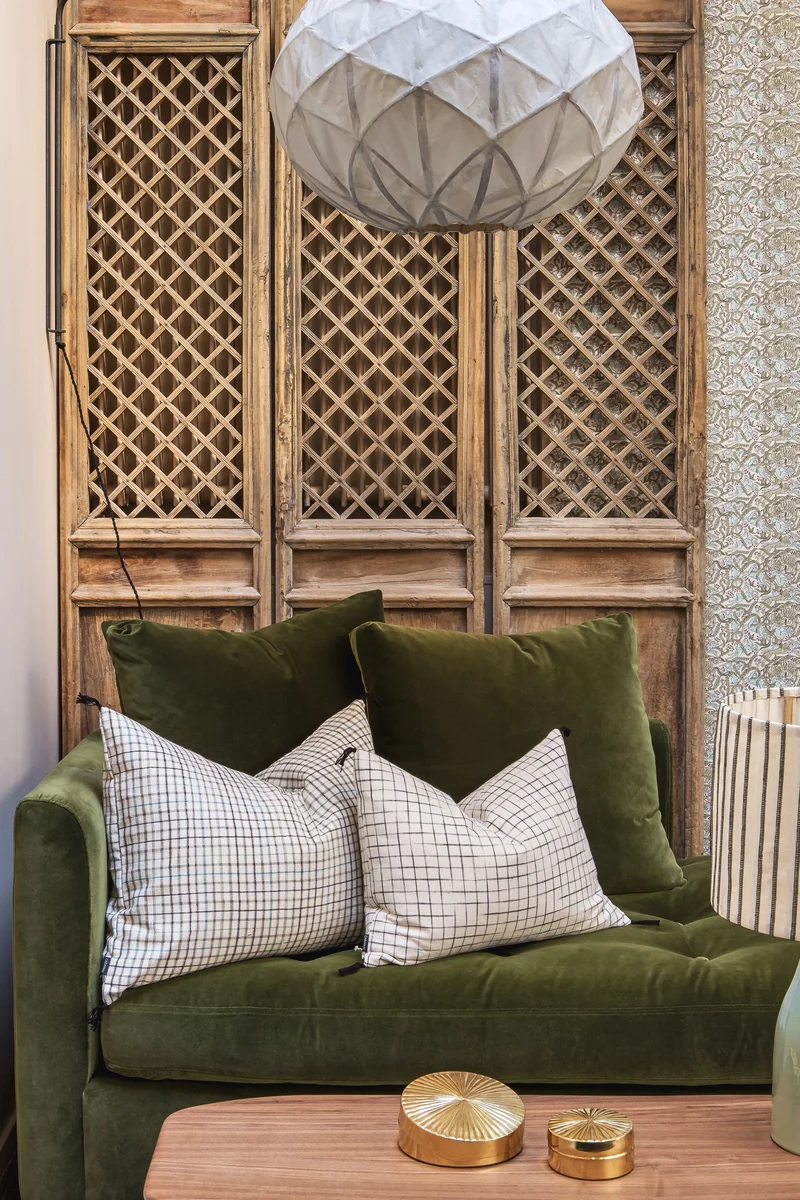 Housse de coussin Bajna