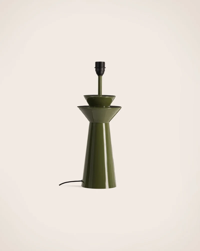 Pied de lampe à poser Rosha laqué