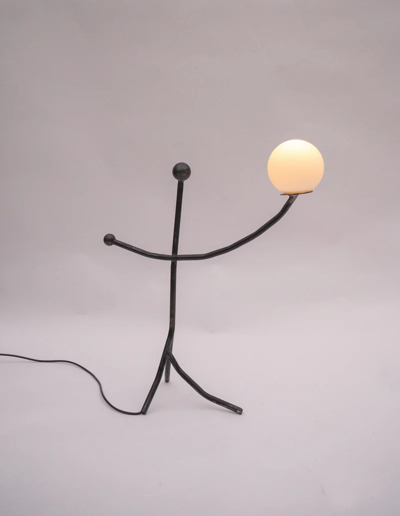 ‘Balancing Act’ Steel Table Lamp