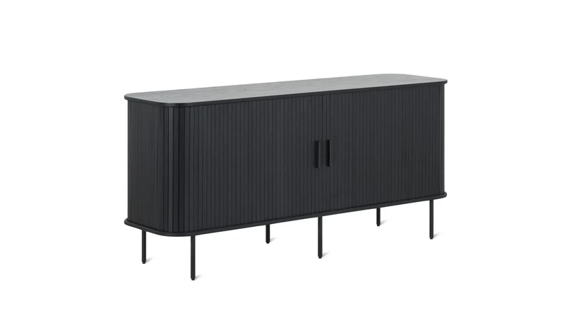Easy Edge Sideboard, Regular, Black Oak