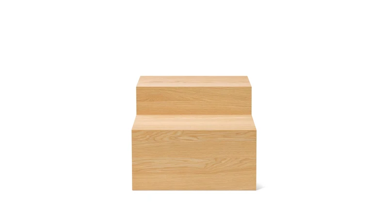 Align Coffee Table, Tiered, Oak
