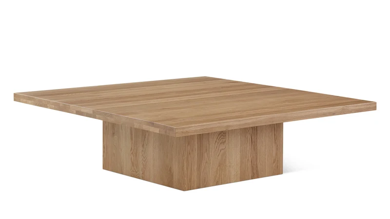 All We Need Coffee Table Square, Brushed Oak