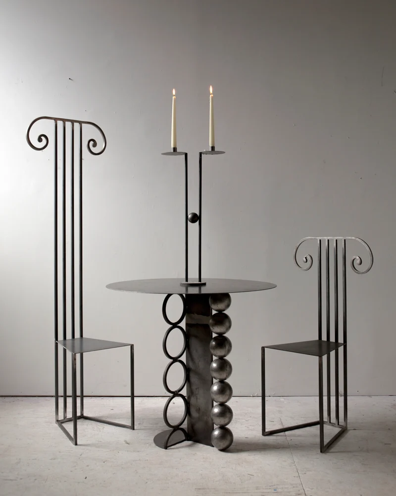 High Rise Column Chair