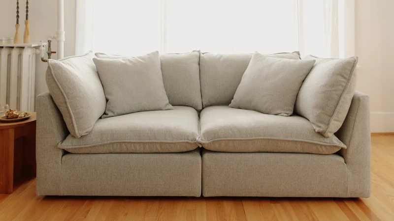 Chill Time 2-Piece Modular Sofa, Heather