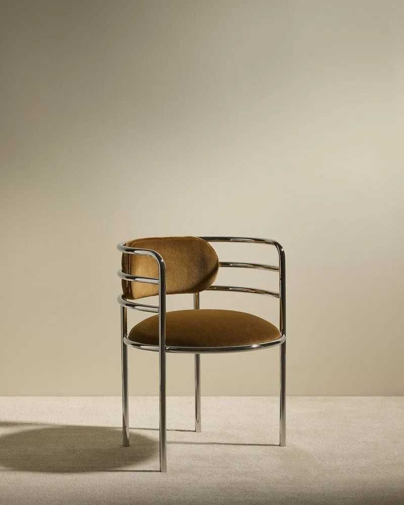 Moon Chair - Chrome