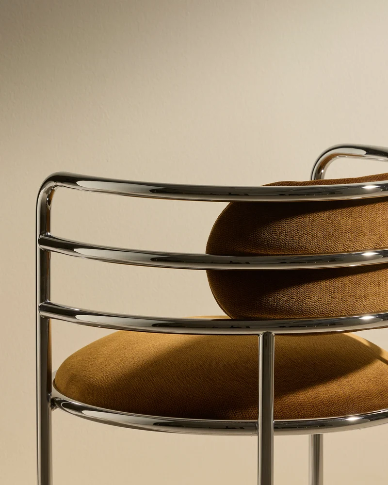 Moon Chair - Chrome