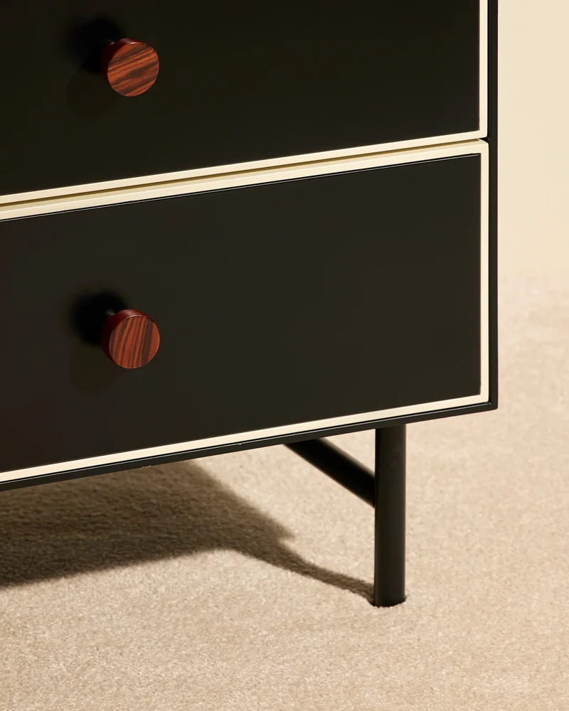 Essence Chest of Drawers - Black