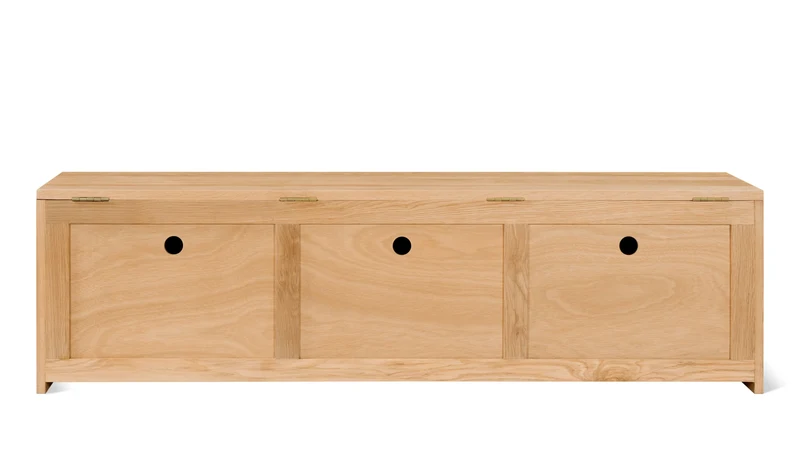 Everyday Storage Bench, Large, Oak