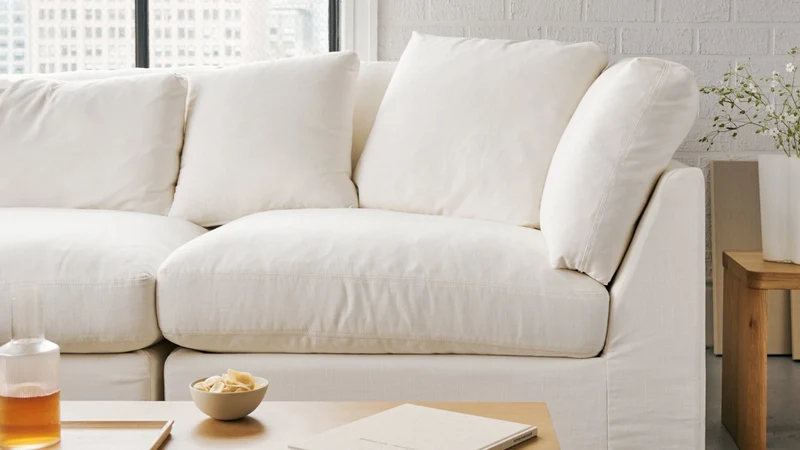 Get Together™ 3-Piece Modular Sectional, Standard, Cream Linen