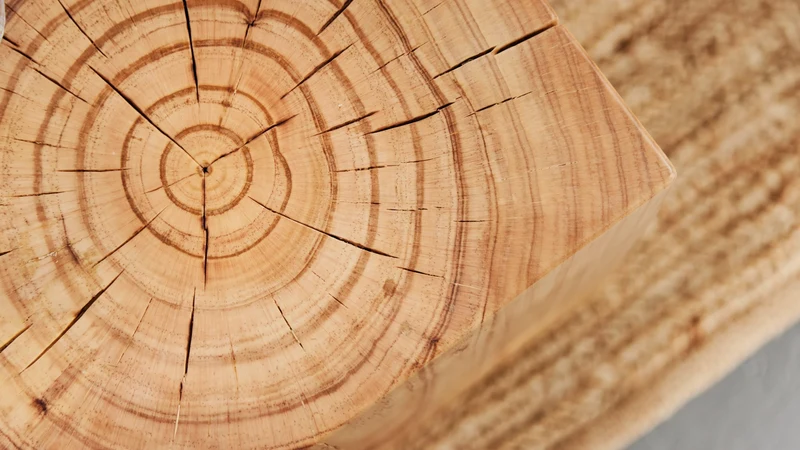 Amalfi Stool, Pine