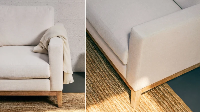 Any Day Sofa, 2.5 Seater, Sugar