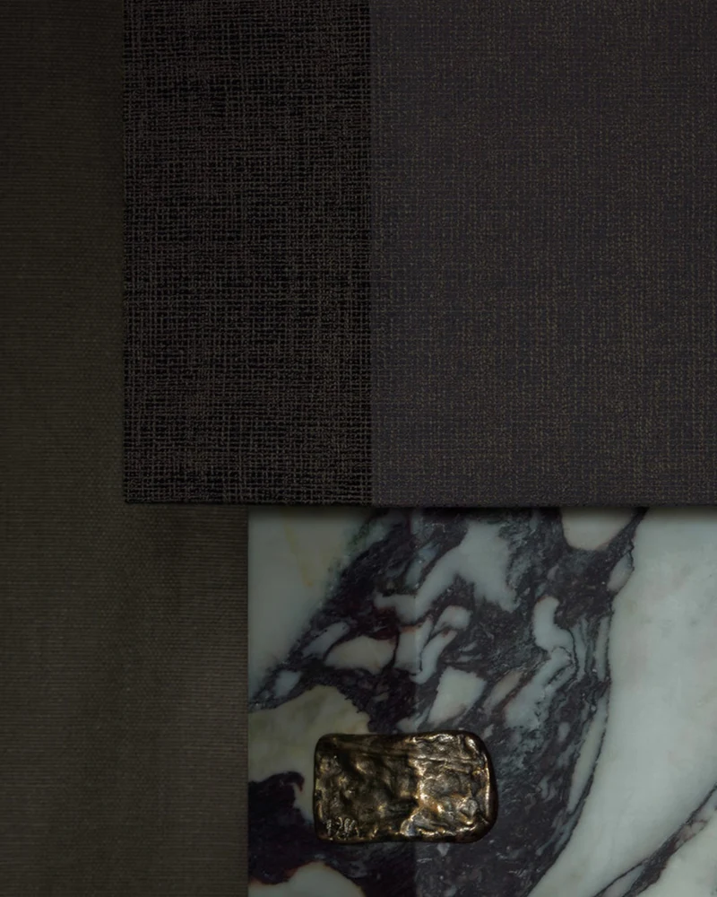 Ottavia Calacatta Viola Taple Marble Table Lamp