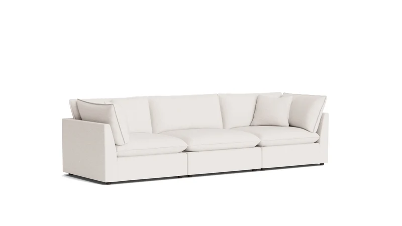 Chill Time 3-Piece Modular Sofa, Nomad Snow