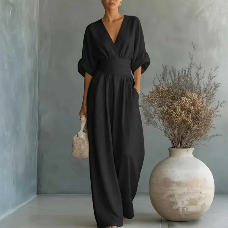 Combinaison V-Neck Cintrée