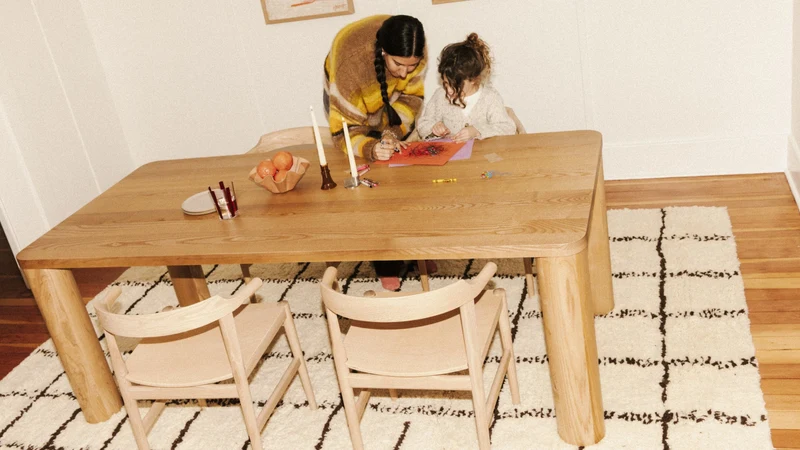 Field Dining Table, Seats 6-8 People, Ash