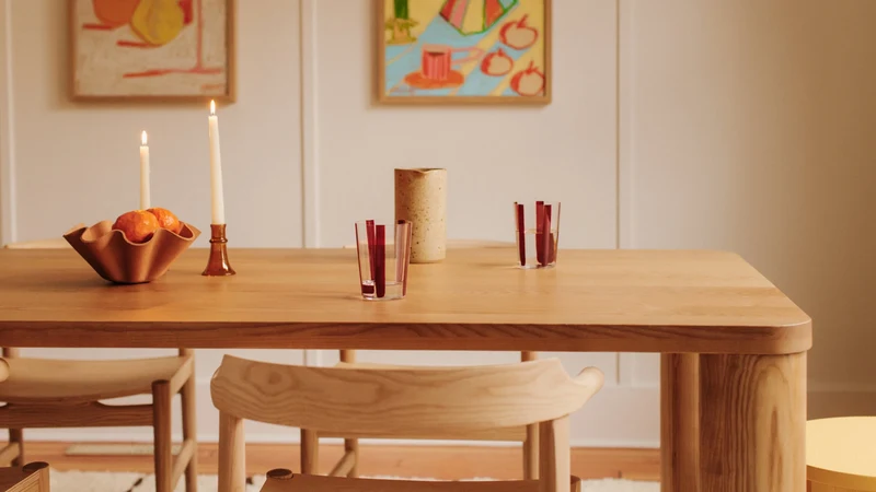 Field Dining Table, Seats 6-8 People, Ash