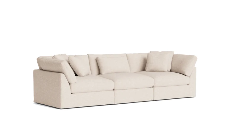 Get Together™ 3-Piece Modular Sofa, Large, Sunbeam