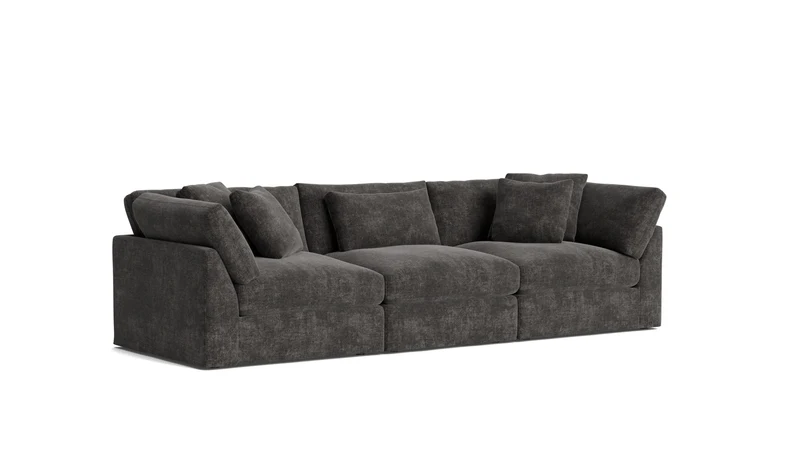 Get Together™ 3-Piece Modular Sofa, Large, Truffle