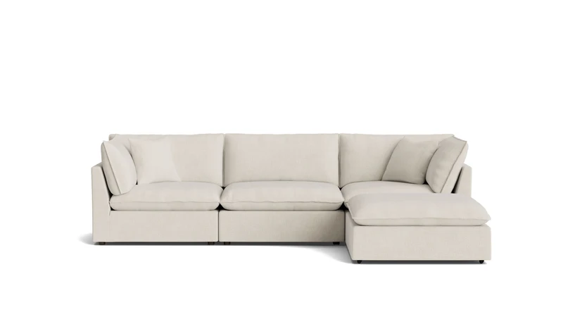 Chill Time 4-Piece Modular Sectional, Birch