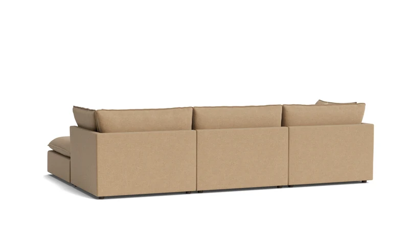 Chill Time 4-Piece Modular Sectional, Hazelnut