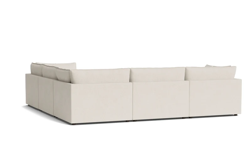 Chill Time 5-Piece Modular Sectional Closed, Birch
