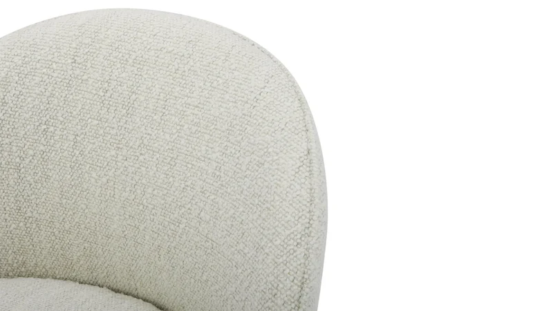 Dialed In Swivel Dining Chair, Sea Pearl