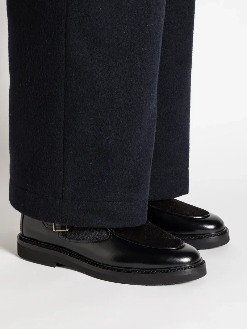 JO HAIRY CALF BLACK