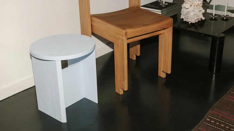 Field Stool, Limited Edition, Glacier