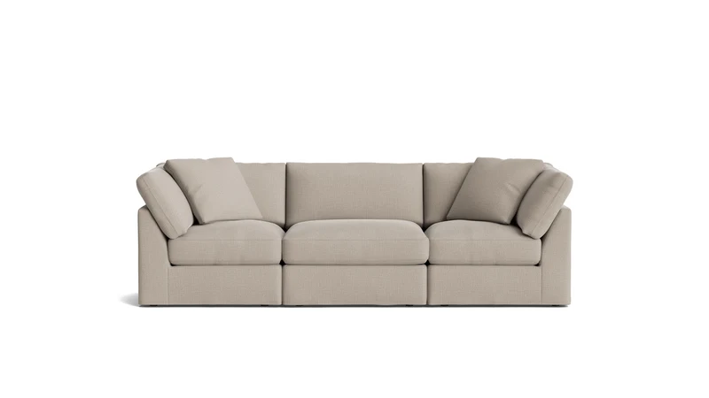 Get Together™ 3-Piece Modular Sofa, Standard, Light Pebble