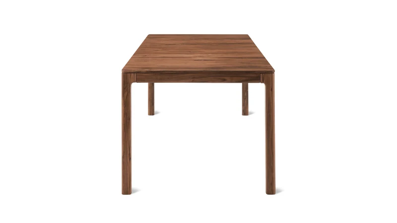 Bridge Extendable Dining Table, Seats 6-12, American Walnut