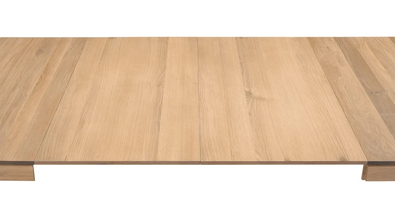Bridge Extendable Dining Table, Seats 6-12, Oak