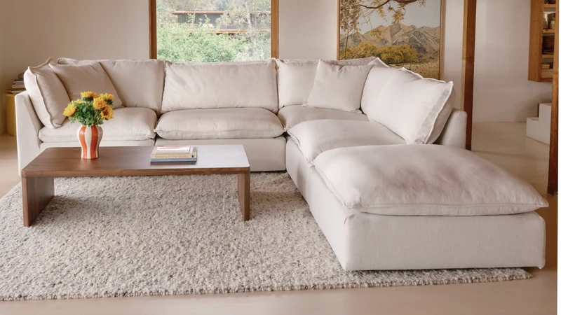 Chill Time 5-Piece Modular Sectional, Birch