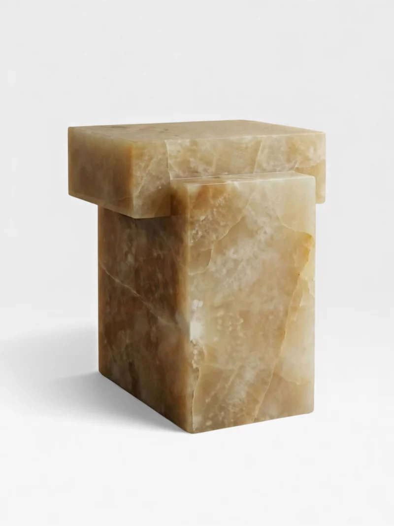 Gaia Honey Onyx - Marble Coffee Table