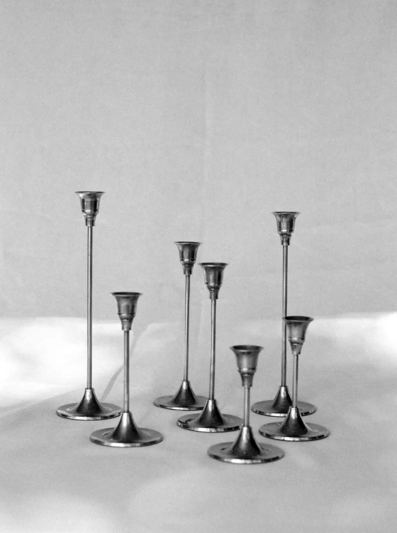 Silver | Candlestick Set