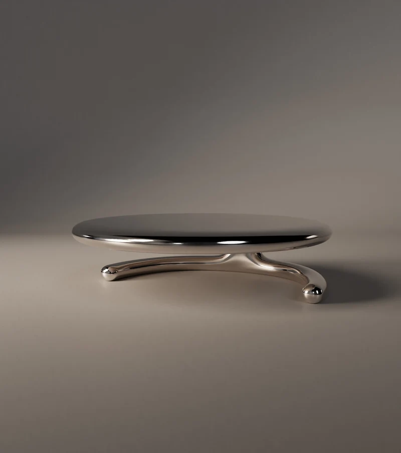 “Somnia” Low Table | Aluminum