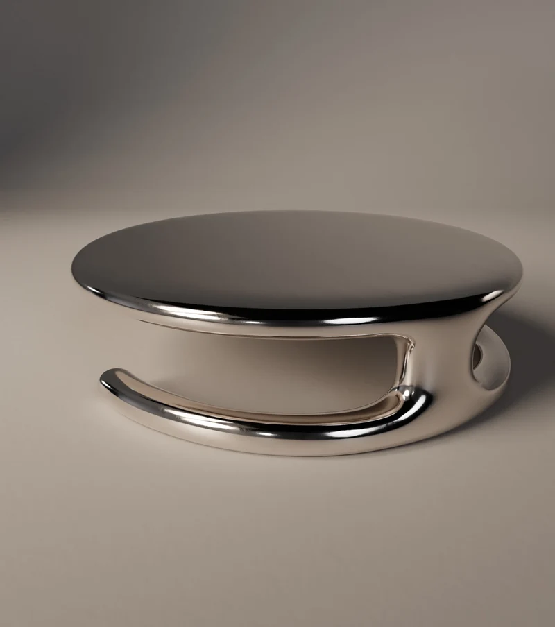 “Somnia” Low Table | Aluminum