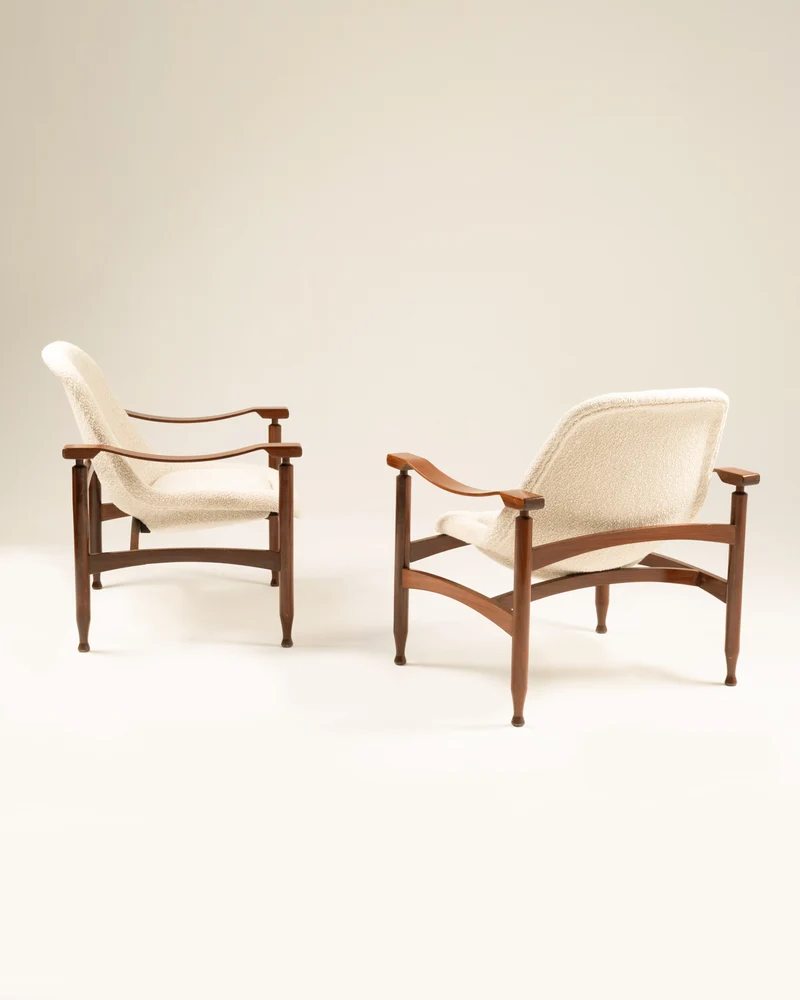 Tiki Armchairs - Busnelli - Italy 60s