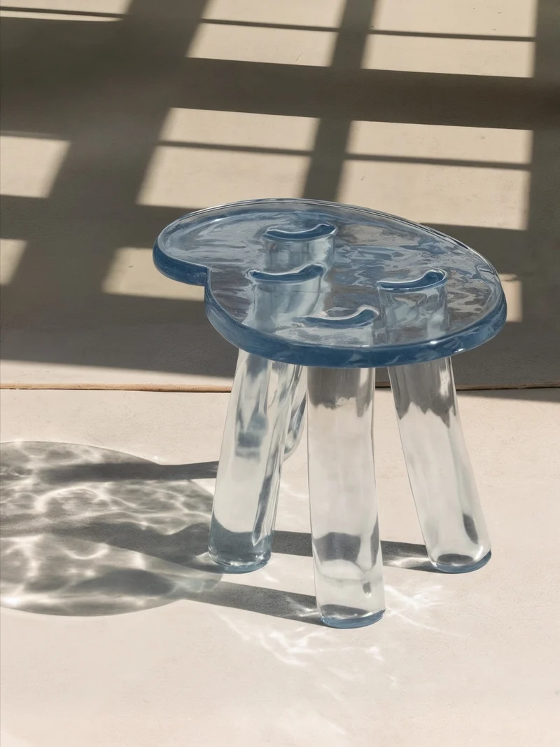 Lung 2.0 Blue Side Table