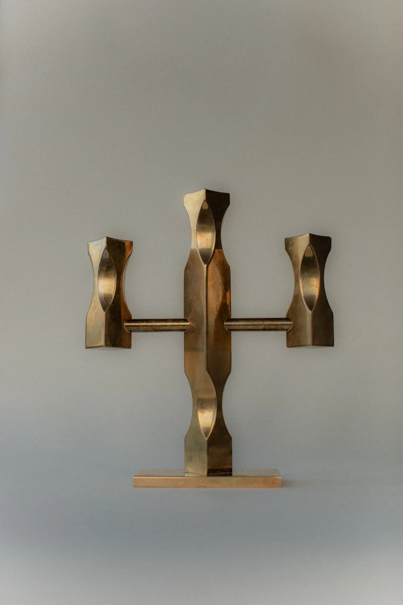 Brass Candleholder