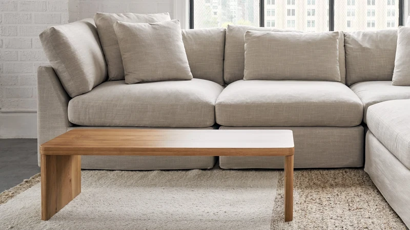 Form Coffee Table, Small, American Walnut