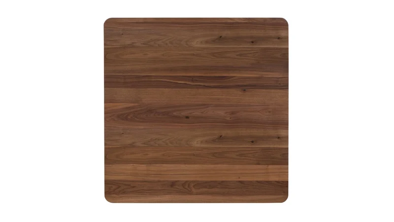Form Coffee Table, Square, American Walnut