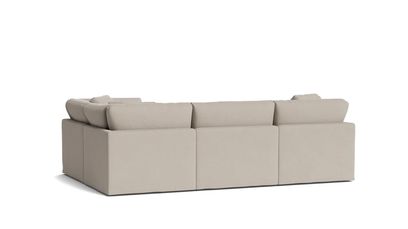Get Together™ 4-Piece Modular Sectional Closed, Standard, Light Pebble