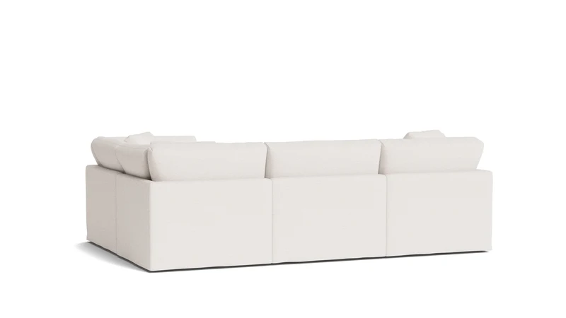 Get Together™ 4-Piece Modular Sectional Closed, Standard, Nomad Snow