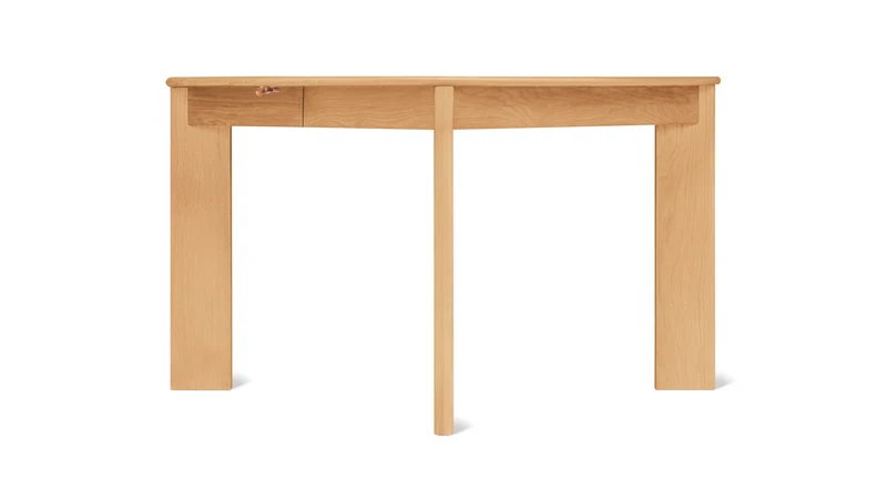 Frame Round Extendable Dining Table, Seats 4-8, Oak