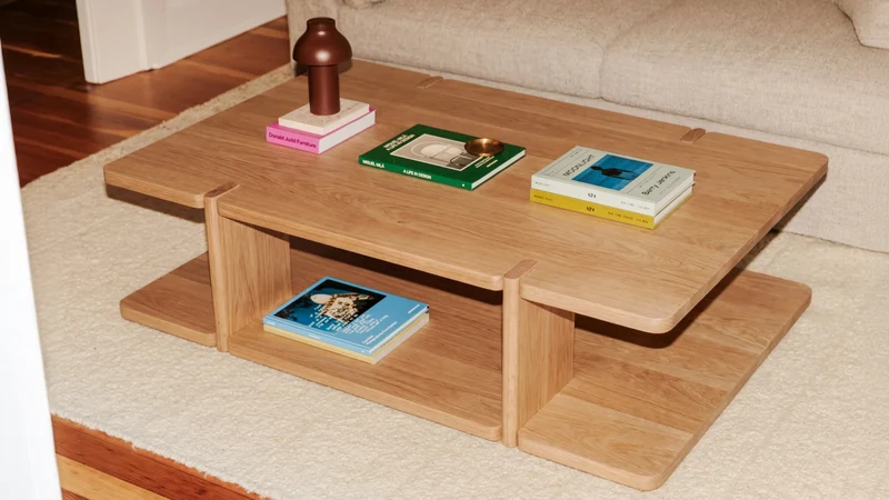 Get Closer Coffee Table, Large, Oak