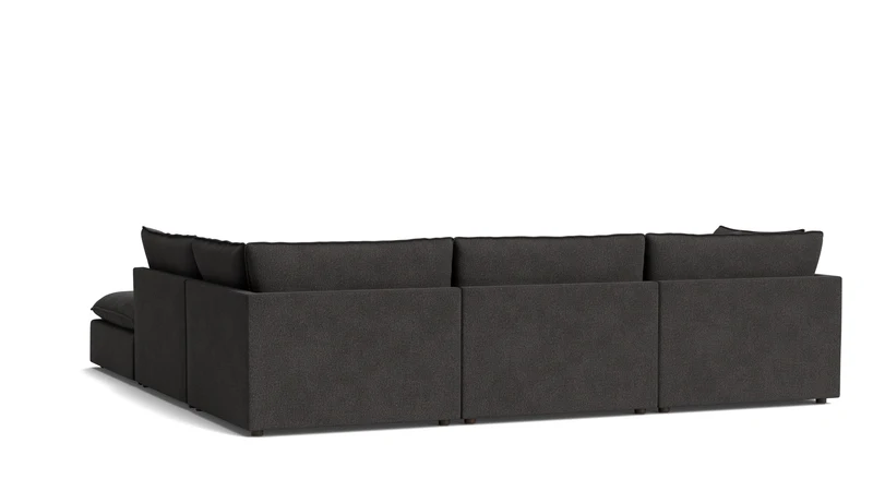Chill Time 5-Piece Modular Sectional, Dark Shadow