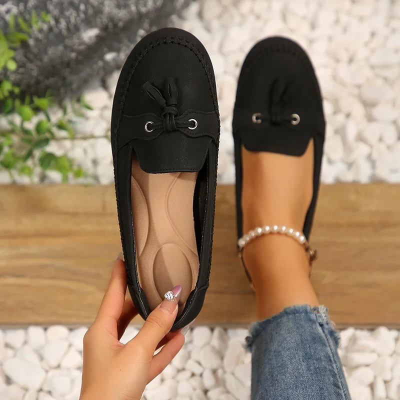 Mocassins Confort "Classique" – Design Bout Rond et Finition Souple