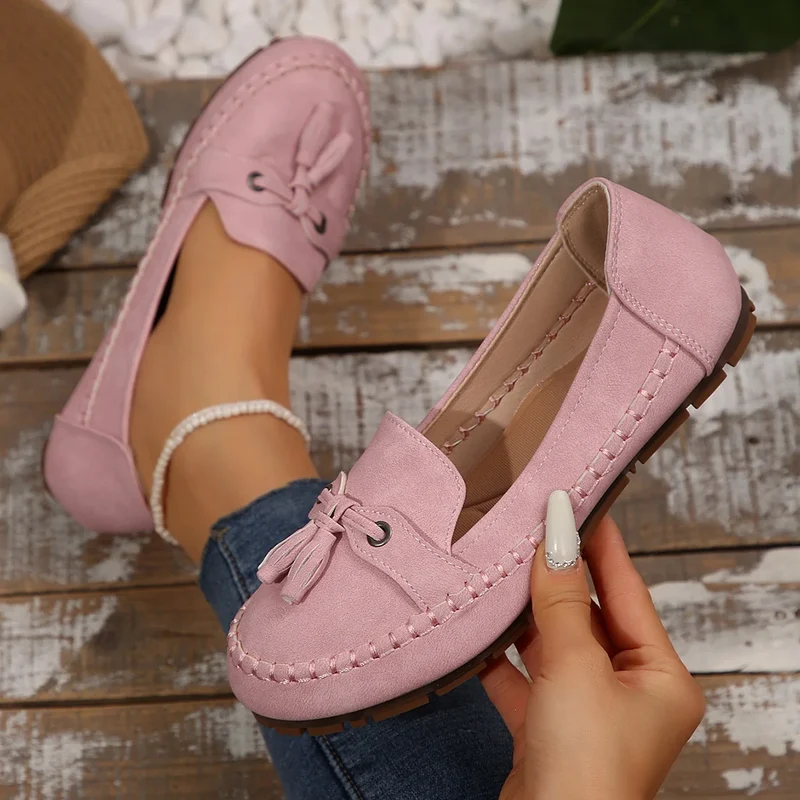 Mocassins Confort "Classique" – Design Bout Rond et Finition Souple