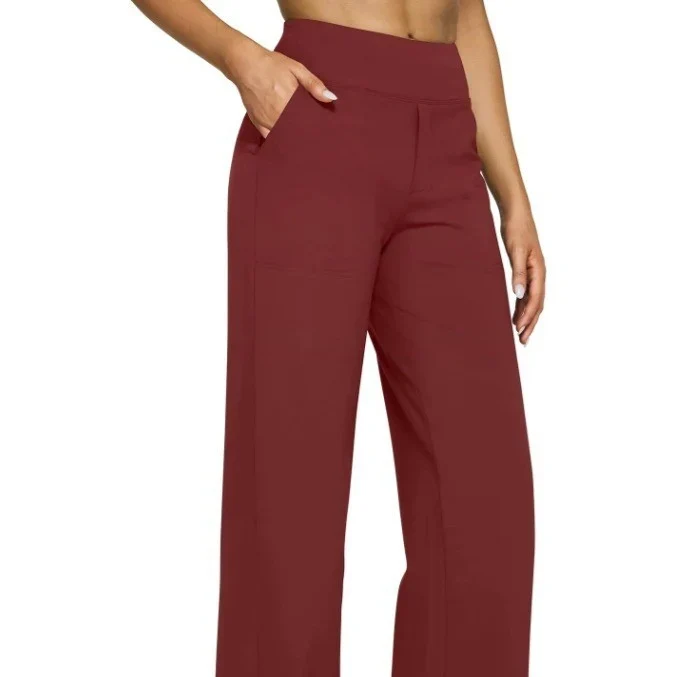 Pantalon Droit en Maille "Prestige"